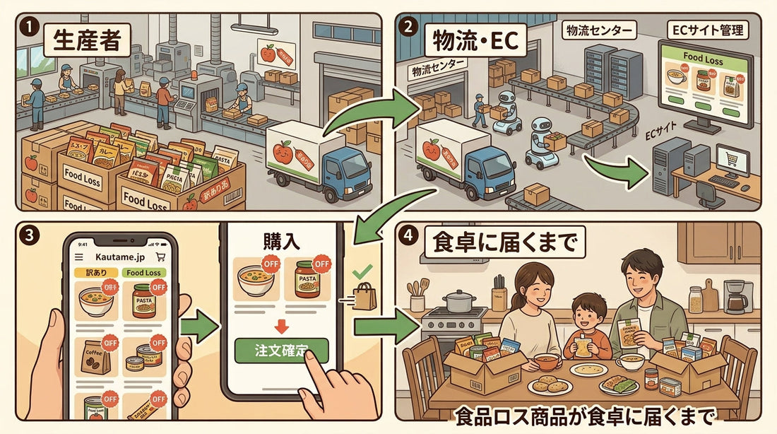 あなたが食べることで救われる食品がある｜フードロス商品が食卓に届くまで